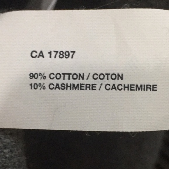 GAP MEN GREY AND BLUE CARDIGAN SWEATER SIZE L - Picture 4 of 5